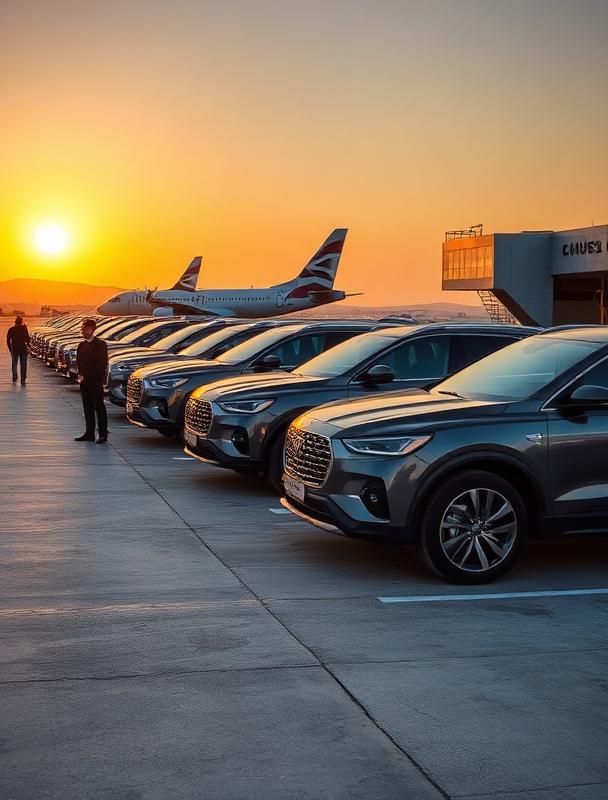 Our car rental fleet at Corfu airport